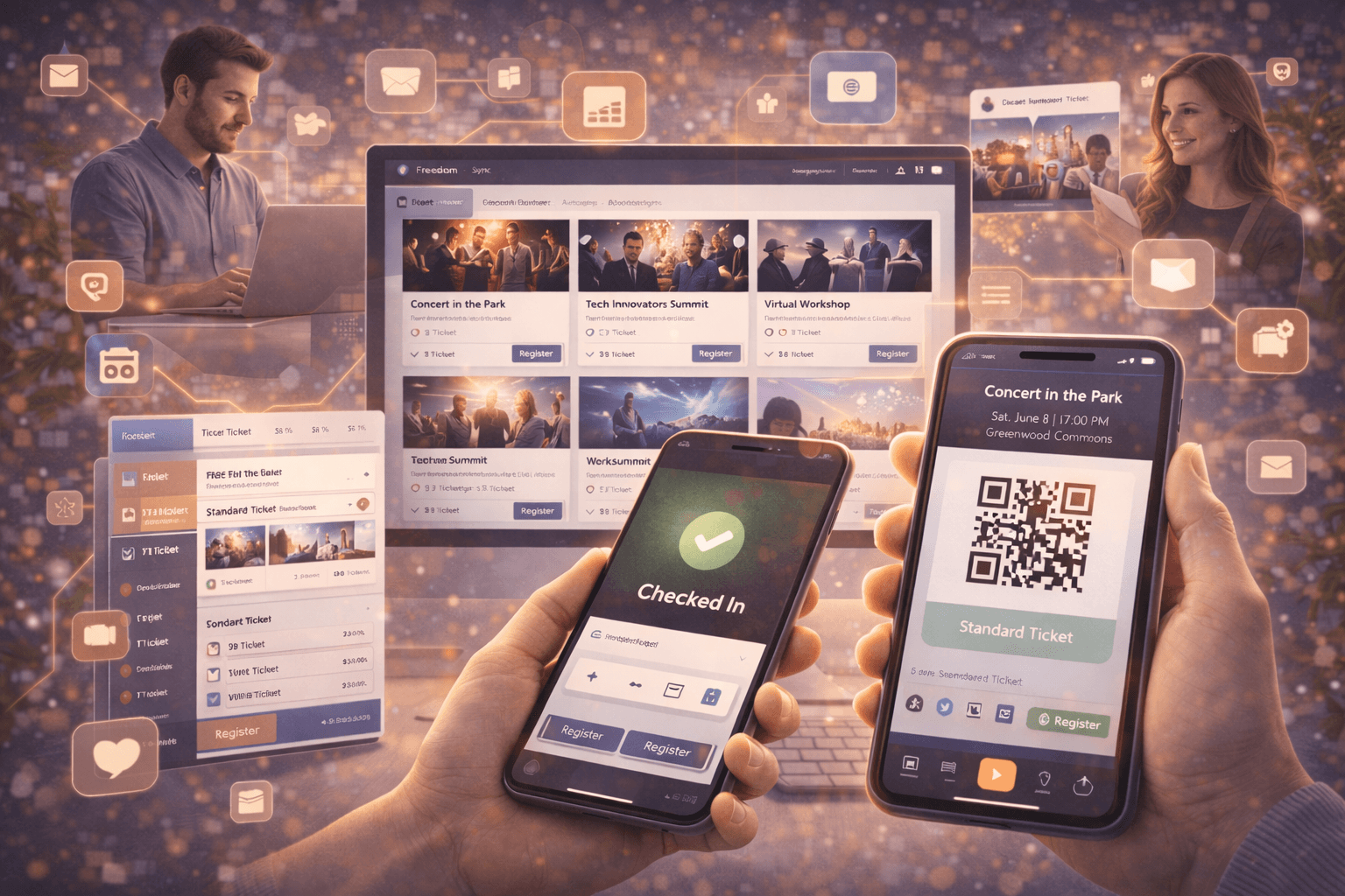 Freedom – Ticketing & Event System